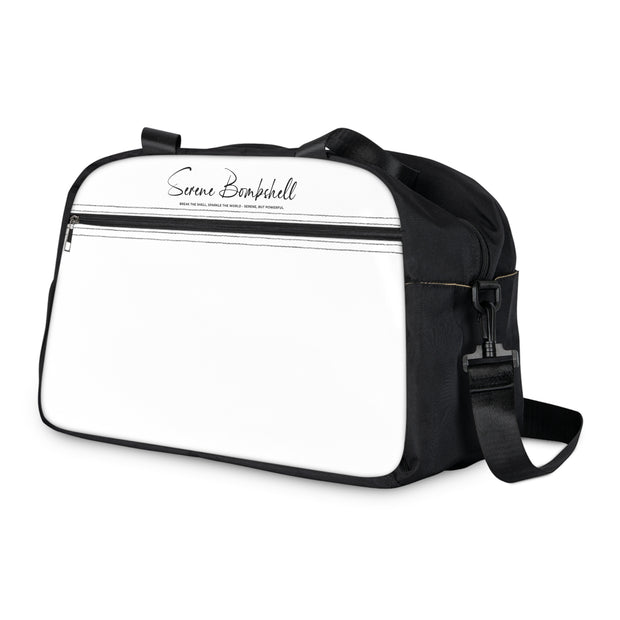 Serene Bombshell Stylish Fitness Handbag with Chic Lip Design