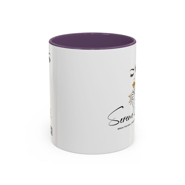 Serene Bombshell "My Life, My Rules" Accent Coffee Mug (11, 15oz)