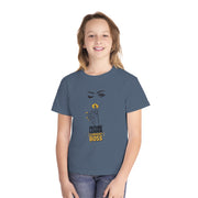 Stylish Youth Tee - Future Leader, Current Boss Graphic T-Shirt for Trendy Kids