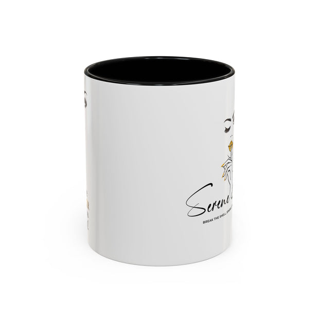 Serene Bombshell "You are Stronger Than you Think" Accent Coffee Mug (11, 15oz)