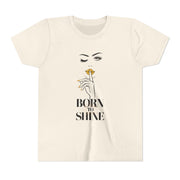 Born to Shine Youth Tee, Stylish Graphic Young Adult Shirt