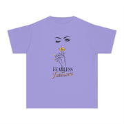 Stylish Youth Tee - Fearless and Fabulous Graphic T-Shirt for Trendy Kids