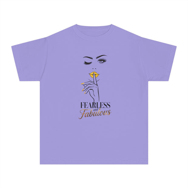 Stylish Youth Tee - Fearless and Fabulous Graphic T-Shirt for Trendy Kids