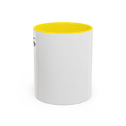 Serene Bombshell Stylish Black-Handled Coffee Mug - Perfect for Morning Brew