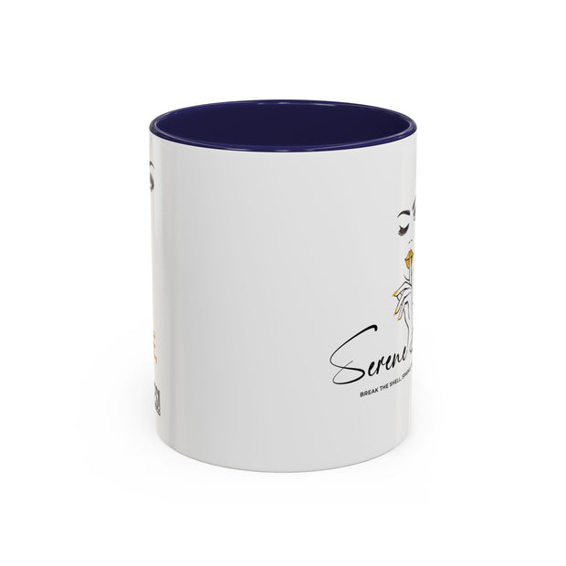 Serene Bombshell "My Life, My Rules" Accent Coffee Mug (11, 15oz)