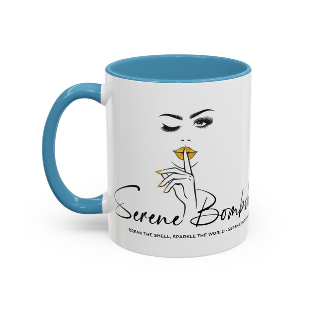 Serene Bombshell Accent Coffee Mug (11, 15oz)