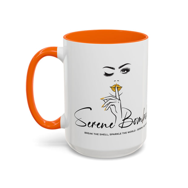 Serene Bombshell Accent Coffee Mug (11, 15oz)