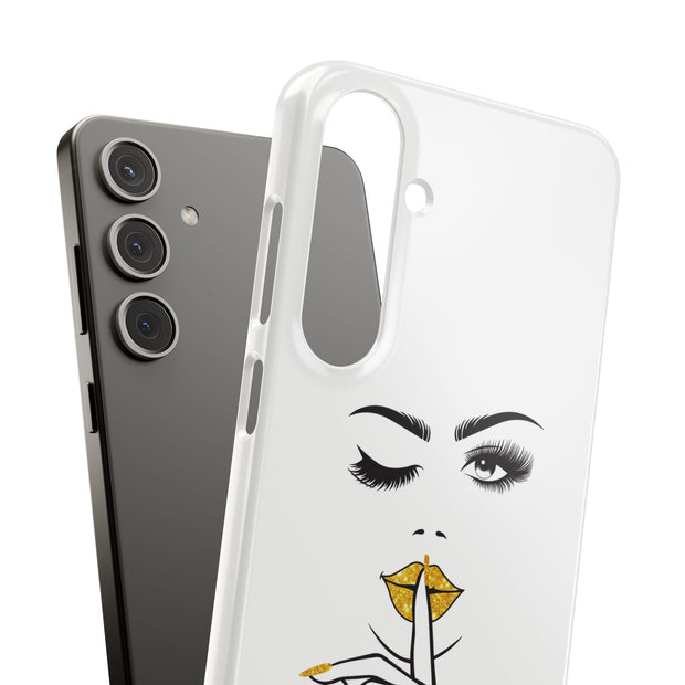 Serene Bombshell Phone Case, Chic Snap Case, Stylish Phone Cover