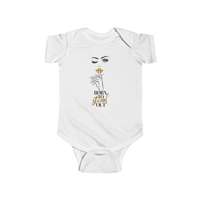 Born To Stand Out Cute Baby Bodysuit, Funny Baby Clothes, Newborn Gift