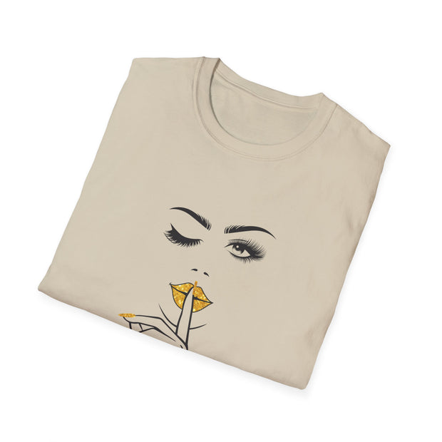 Serene Bombshell Chic Statement T-Shirt - Graphic Tee