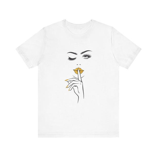Serene Bombshell Empowering Graphic Tee for Confident Women