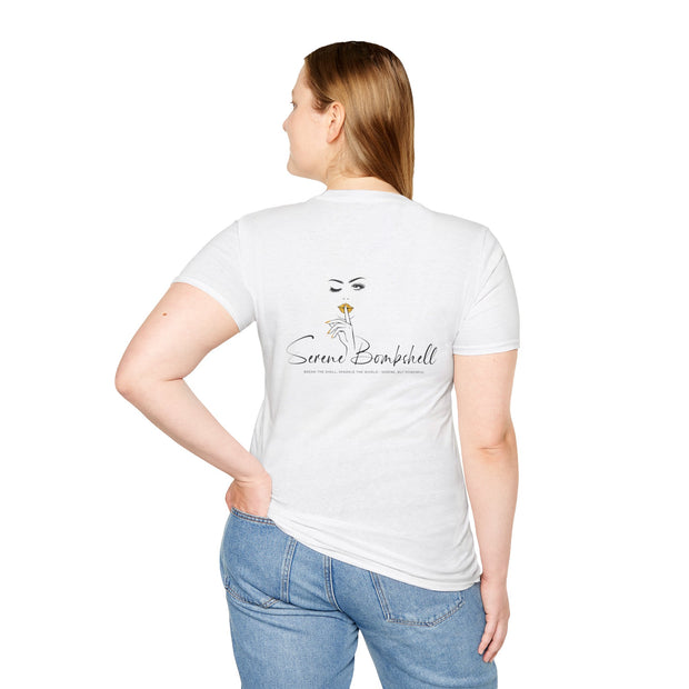 Serene Bombshell Chic Statement T-Shirt - Not Asking, Taking! Graphic Tee