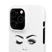 Serene Bombshell Phone Case, Chic Snap Case, Stylish Phone Cover