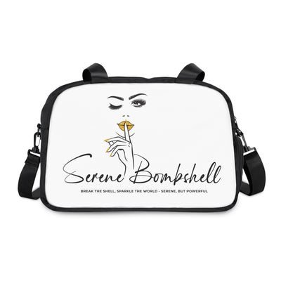 Serene Bombshell Stylish Fitness Handbag with Chic Lip Design