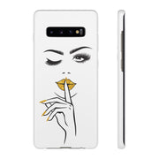 Serene Bombshell Phone Case, Chic Snap Case, Stylish Phone Cover