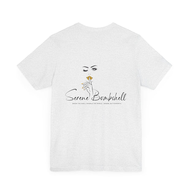 Serene Bombshell Empowering Graphic Tee "Go Girl" for Confident Women