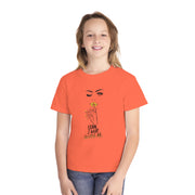 Stylish Youth Tee - I can. I will. Watch me. Graphic T-Shirt for Trendy Kids