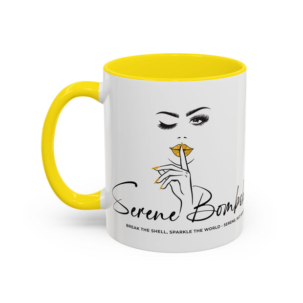 Serene Bombshell Accent Coffee Mug (11, 15oz)