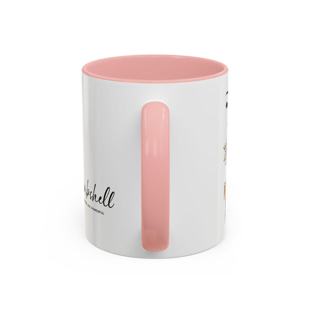 Serene Bombshell "My Life, My Rules" Accent Coffee Mug (11, 15oz)