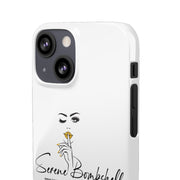 Serene Bombshell Phone Case, Chic Snap Case, Stylish Phone Cover