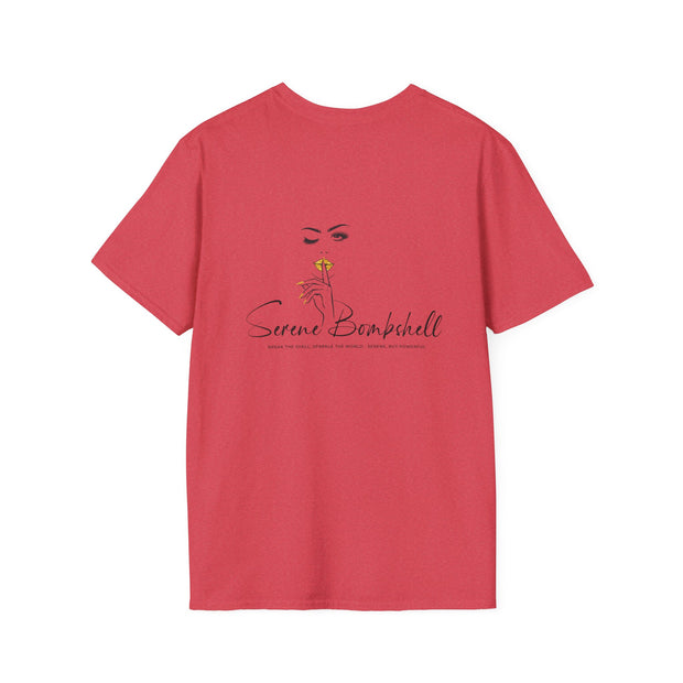 Serene Bombshell Chic Statement T-Shirt - You are Stronger than you think Graphic Tee