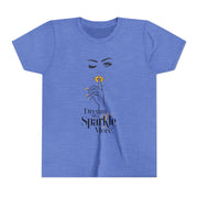 Dream Big, Sparkle More Youth Tee, Stylish Graphic Young Adult Shirt