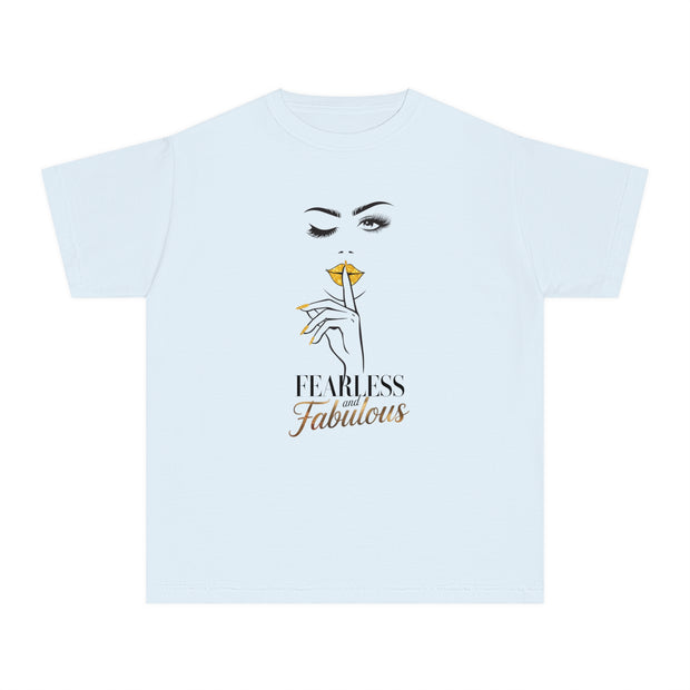Stylish Youth Tee - Fearless and Fabulous Graphic T-Shirt for Trendy Kids