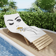 Serene Bombshell Chic Whisper Beach Towels | Summer Vibes