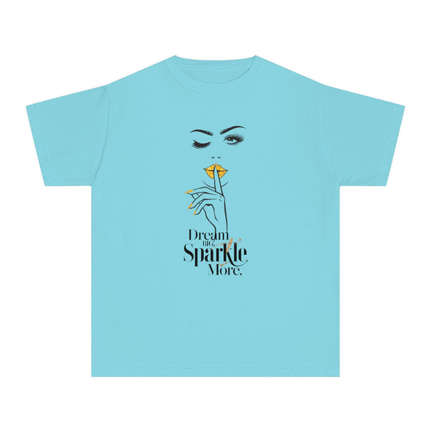 Stylish Youth Tee - Dream Big, Sparkle More Graphic T-Shirt for Trendy Kids
