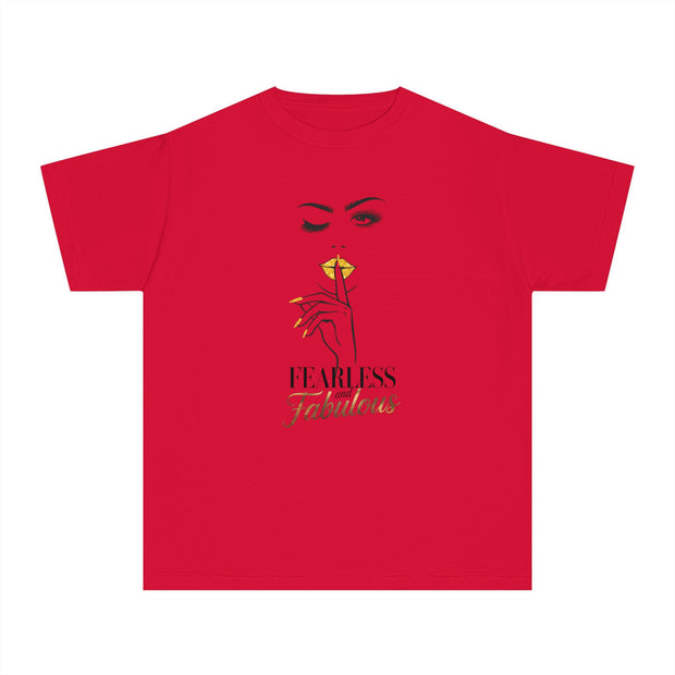 Stylish Youth Tee - Fearless and Fabulous Graphic T-Shirt for Trendy Kids