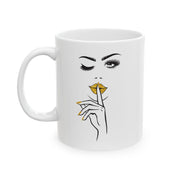 Charming Ceramic Coffee Mug, Unique Gift for Coffee Lovers, Tea Drinkers, Home Office Decor, Birthday, Holiday Present