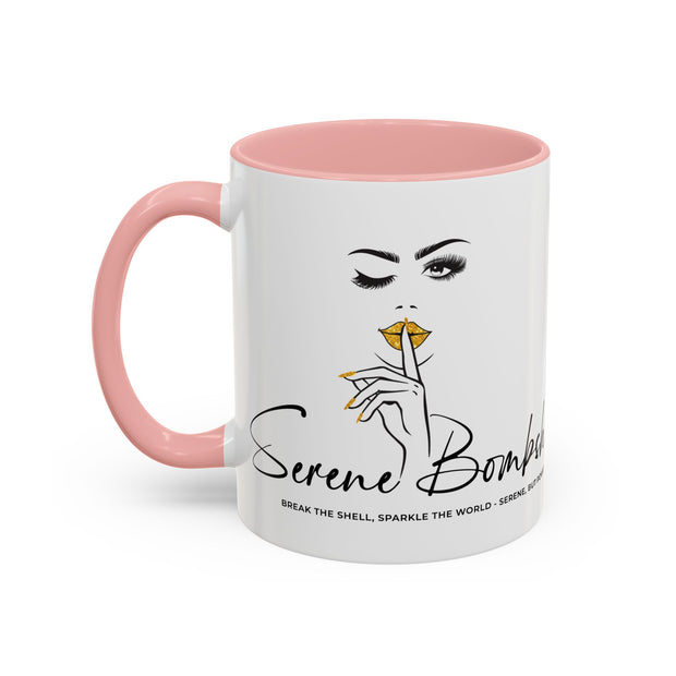 Serene Bombshell Accent Coffee Mug (11, 15oz)