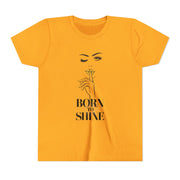 Born to Shine Youth Tee, Stylish Graphic Young Adult Shirt