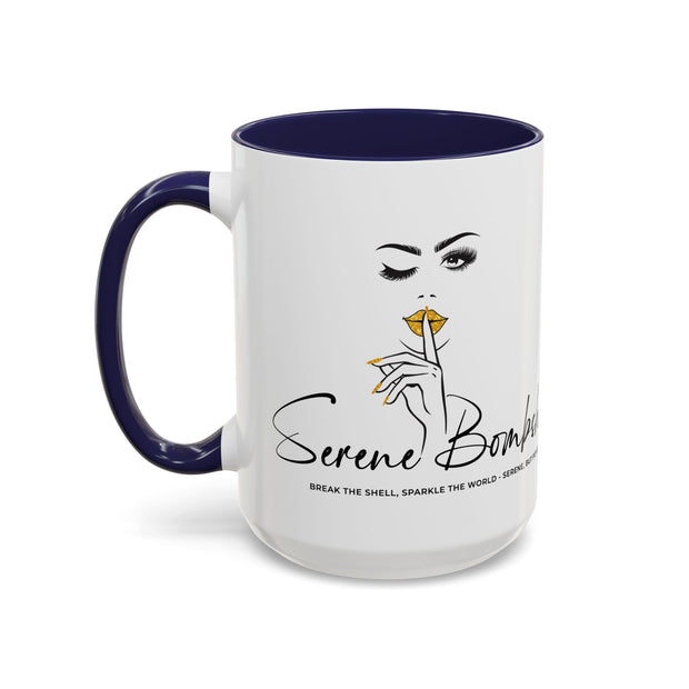 Serene Bombshell Accent Coffee Mug (11, 15oz)
