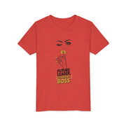 Future Leader, Current Boss Youth Tee, Stylish Graphic Young Adult Shirt