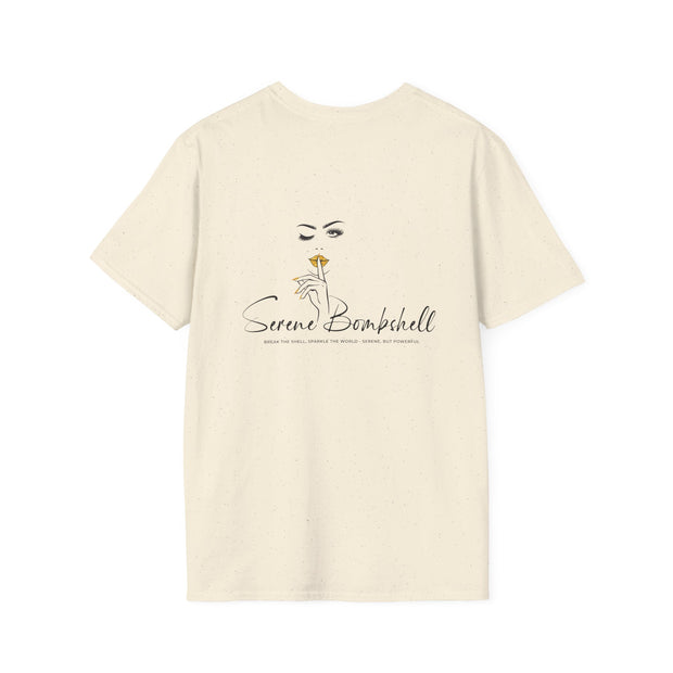 Serene Bombshell Chic Statement T-Shirt - You are Stronger than you think Graphic Tee
