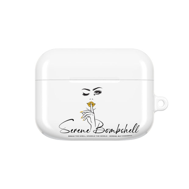 Serene Bombshell AirPod Case for Stylish Protection, Trendy Tech Accessory, Gift for Her