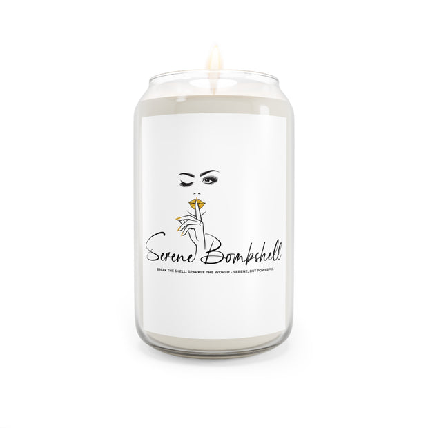 Serene Bombshell Stylish Scented Candle, Modern Home Decor