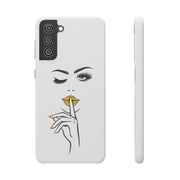 Serene Bombshell Phone Case, Chic Snap Case, Stylish Phone Cover