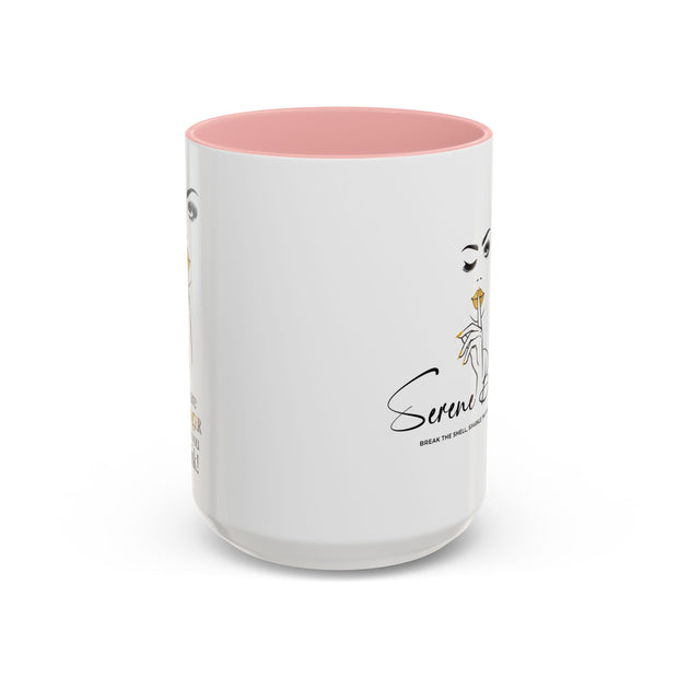 Serene Bombshell "You are Stronger Than you Think" Accent Coffee Mug (11, 15oz)