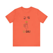Serene Bombshell Empowering Graphic Tee "Go Girl" for Confident Women