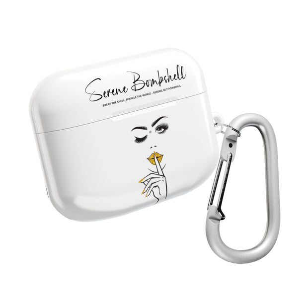 Serene Bombshell AirPod Case for Stylish Protection, Trendy Tech Accessory, Gift for Her